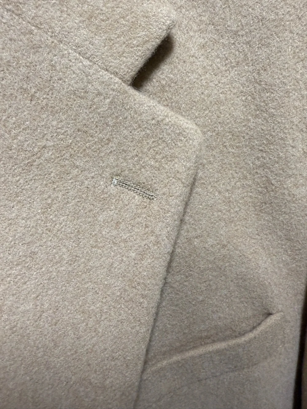 Vintage Jos. A Bank 100% Camel Hair 2 Button Notched Lapel Blazer Sport Coat